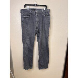 Banana Republic Men’s Slim Fit Gray Denim Jeans 36x32 Comfortable Mid-Rise